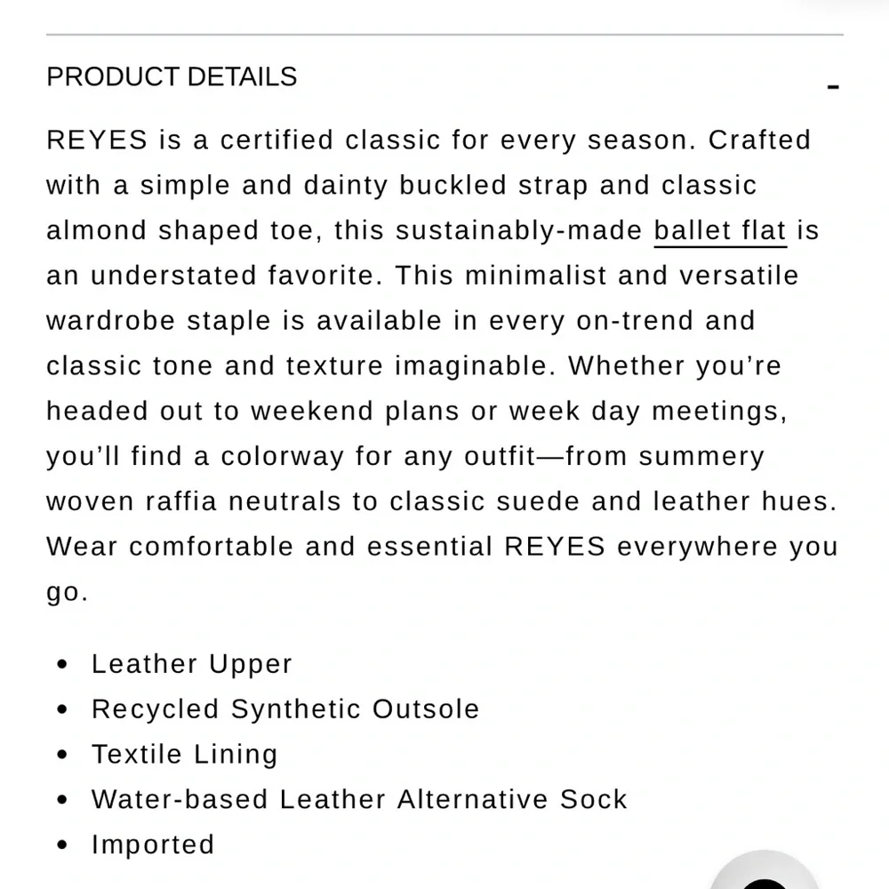 Dolce Vita Reyes Black Mary Jane Flats - Picture 3 of 8